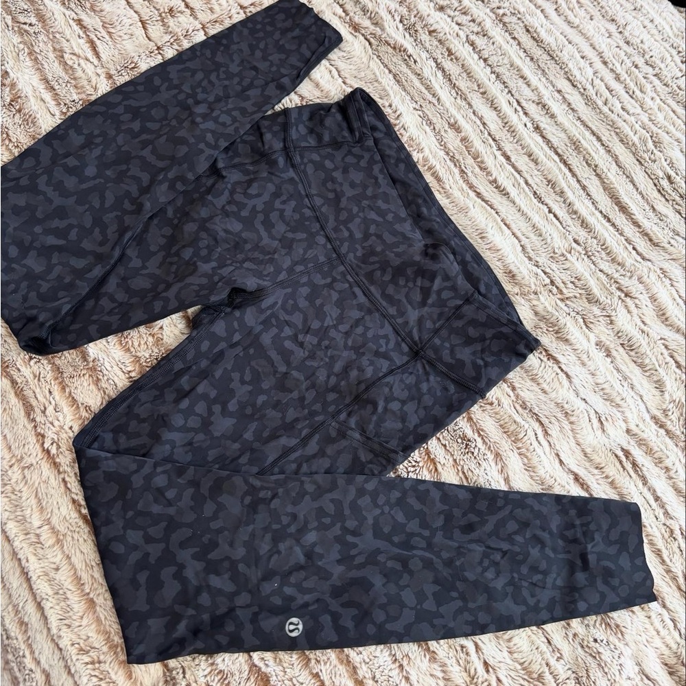 Rare cheetah print lululemon fast and free legging “28